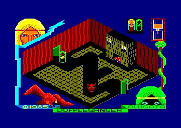 Doppleganger (UK) (1985) screen shot game playing